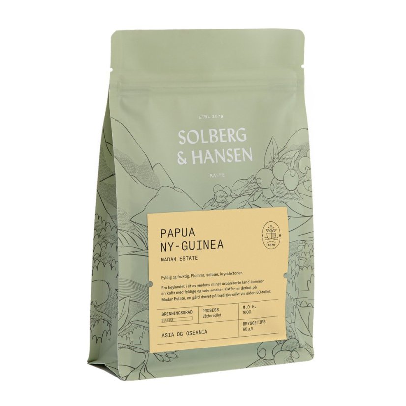 Solberg & Hansen Papua Nová Guinea Madan Estate – filter 250 g