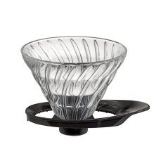 Hario V60 Sklenený dripper 02 - Čierny