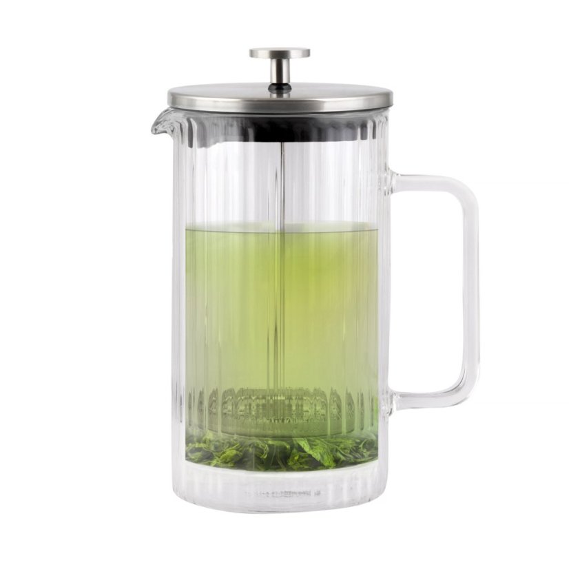 Vialli Design Tulip – French press 1 l – Mattsilber