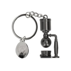 Barista Space – Schlüsselanhänger als Kaffeesiphon