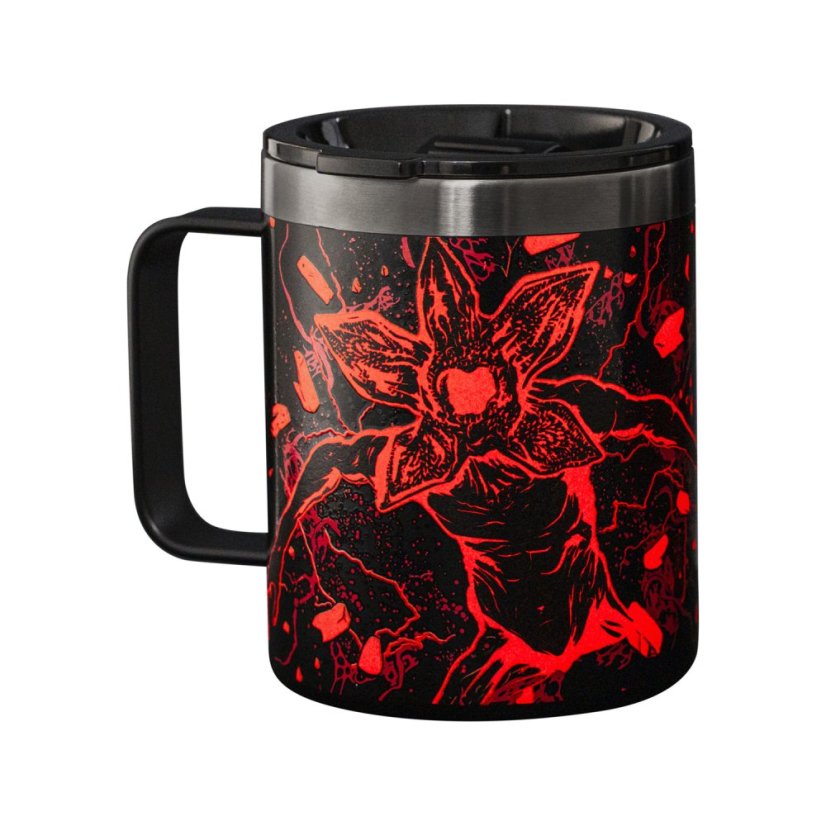 Bialetti - Camp Mug Stranger Things 420ml - leuchtet im Dunkeln