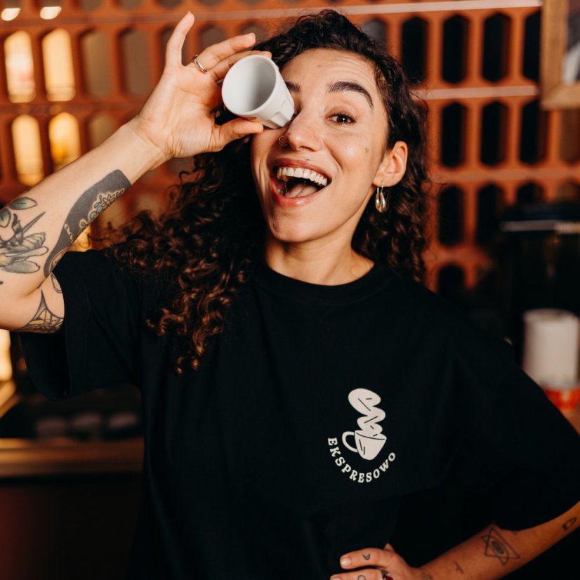 La Marzocco x Pan tu nie stał - T-Shirt Unisex Größe S