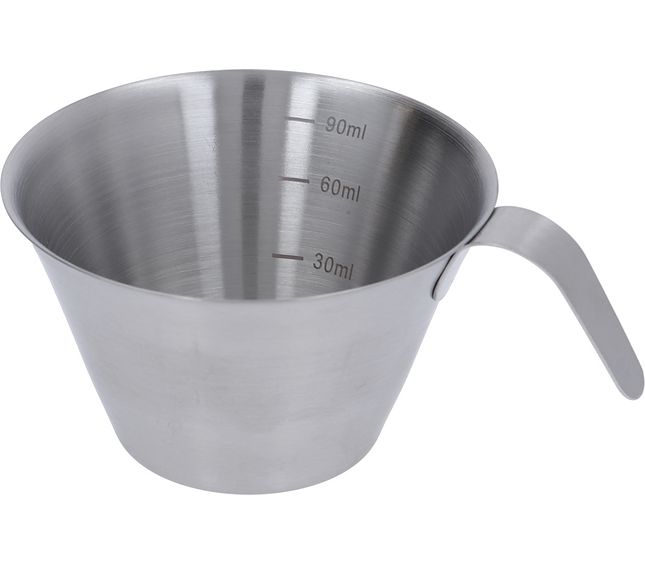 Sklo so sieťotlačou, nerez 30/90 ml
