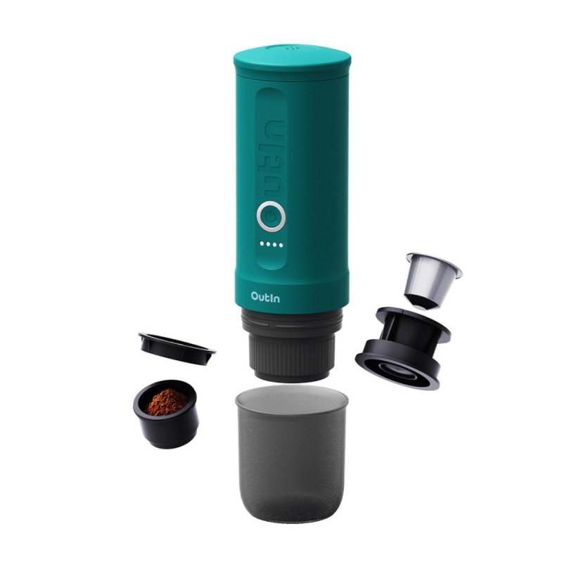 Outin - Nano Espressomaschine Teal