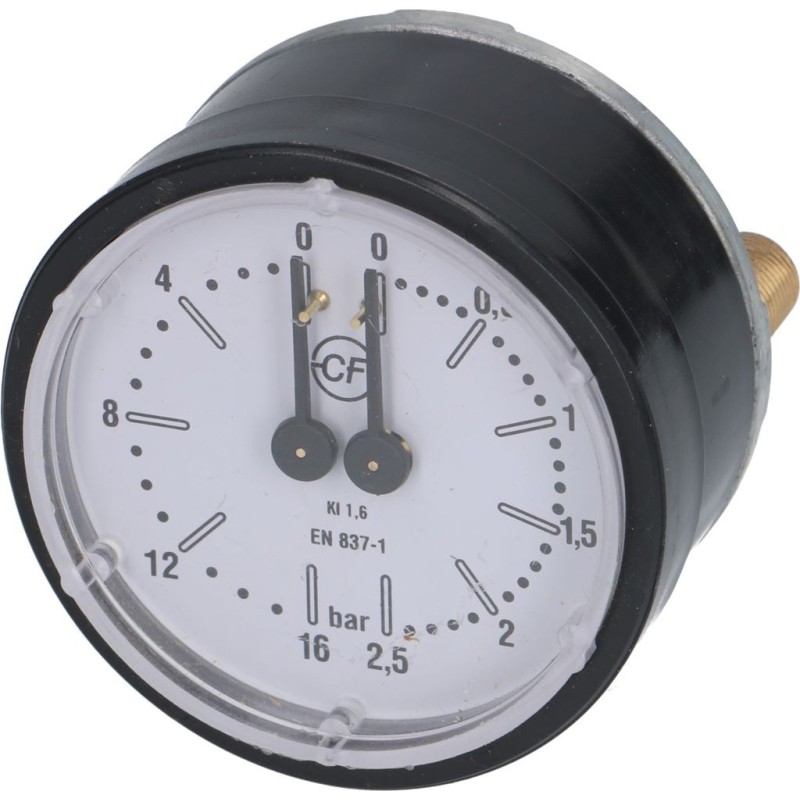 Manometer bojler/čerpadlo 62 mm Manometer bojler/čerpadlo 62 mm