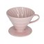 Hario V60-02 Keramik-Kaffeedripper Rosa