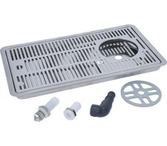 Nerezová zapuštěná odkapávací miska 400x220 mm