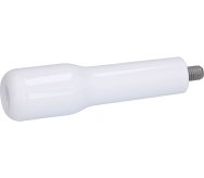 Rączka kolby biała M12