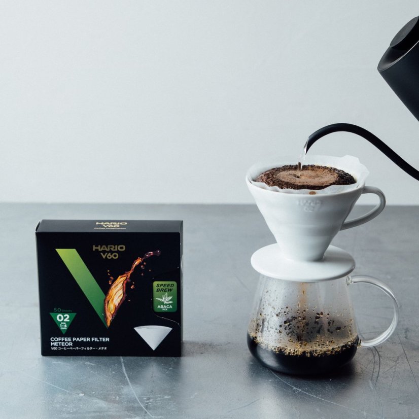 Hario - Papierfilter Meteor - V60-02 - 50 Stück