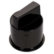 Mando giratorio de vapor negro Mando giratorio de vapor negro