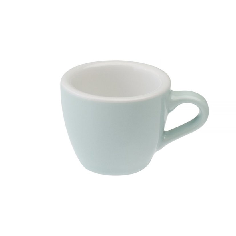 Loveramics Egg Espresso – šálka s podšálkou 80 ml – River Blue