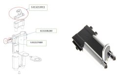 Coffee outlet for DeLonghi Dinamica coffee machines