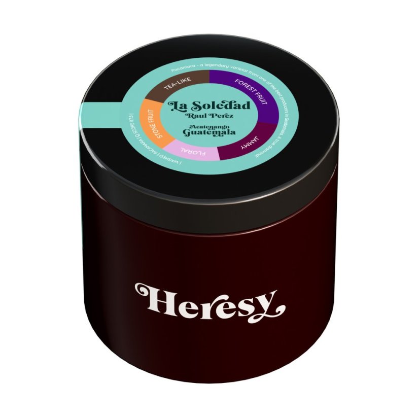 Heresy – Guatemala La Soledad Pacamara Washed, káva na filter 252 g