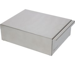 Knockbox of stainless steel