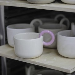 Ceramics 36 365 – keramická šálka 200 ml – Purple Cup Holder