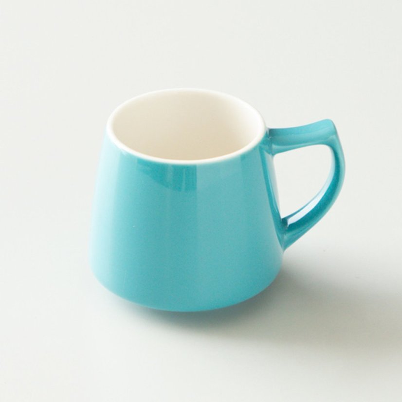 ORIGAMI Aroma — porcelánová šálka 200 ml, tyrkysová