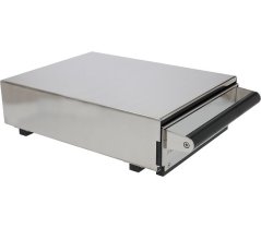 Knockbox of stainless steel