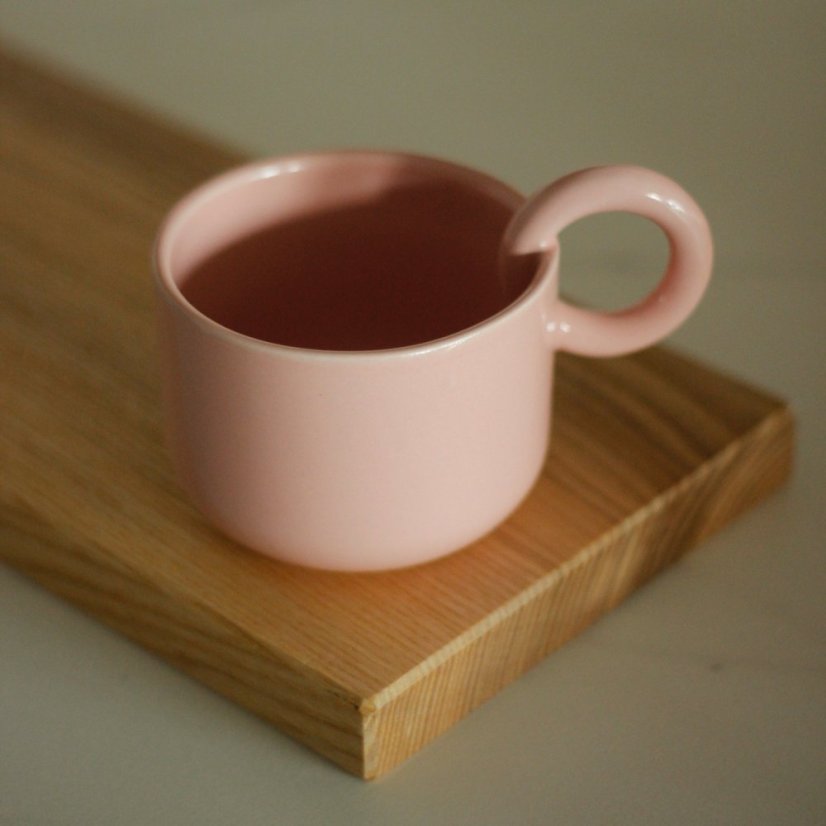 Ceramics 36 365 — keramický šálek 200 ml, světle růžový