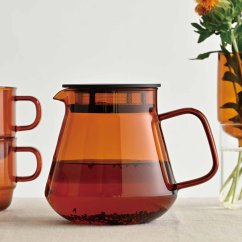 Hario - Colors Tee & Kaffee Server Amber 600ml