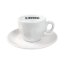 La Marzocco - Lion Sada 6 šálok a tanierikov na espresso 65 ml - Biela