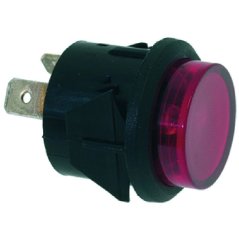 Indicator light red 220v 25 mm