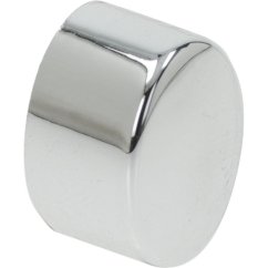 Eliptické tlačítko 17x13mm chromované 15373057
