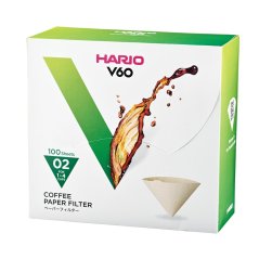 Hario Misarashi Hnedé papierové filtre - V60-02 - 100 kusov v kartónovej krabici