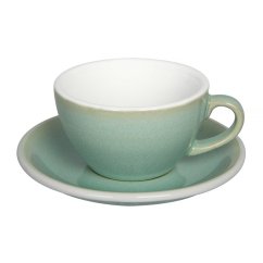 Loveramics Egg Cappuccino – šálka s podšálkou 200 ml – Basil