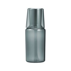 Hario - Set Carafă și Pahar de Noapte Colors Gri