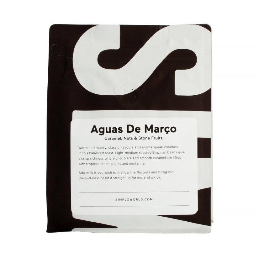 SIMPLo Brazil Aguas de Marco – káva na filter