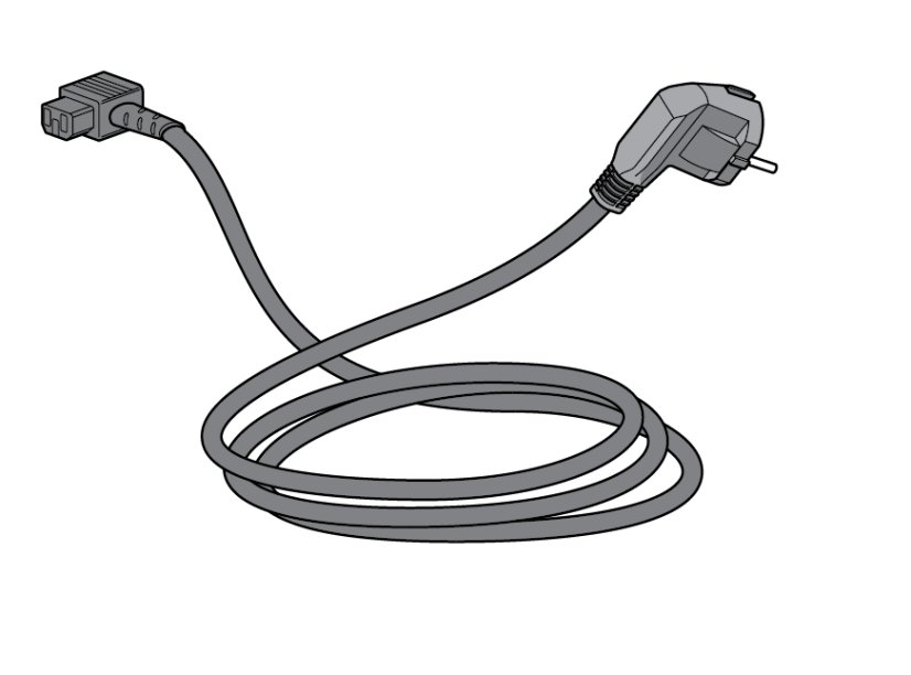 Cable de alimentación para cafeteras DeLonghi Magnifica S Cappuccino