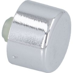 Ascaso okrúhle tlačidlo chromované