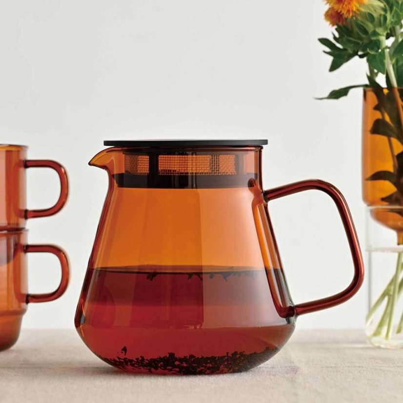 Hario - Colors Tee & Kaffee Server Amber 600ml