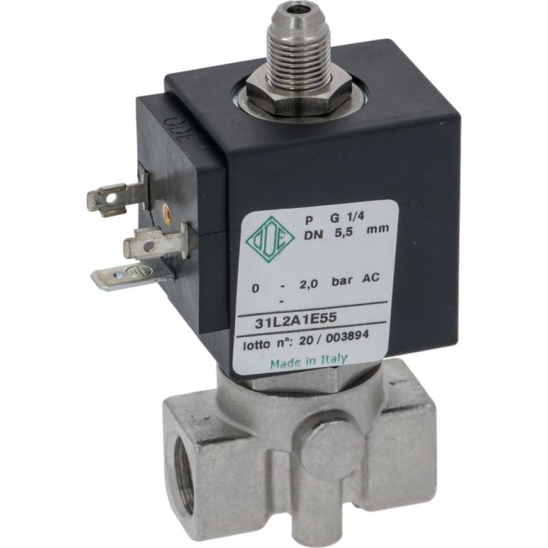 Elektromagnetický ventil ode 3-cestný 14 230v 04100072 Elektromagnetický ventil ode 3-cestný 14 230v 04100072