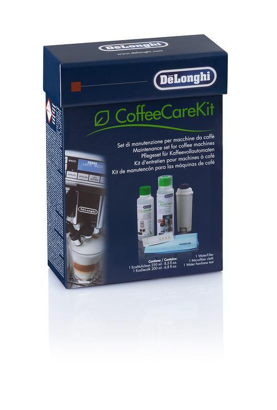 DeLonghi Coffee Care Kit Reinigungs & Pflegeset SER3012