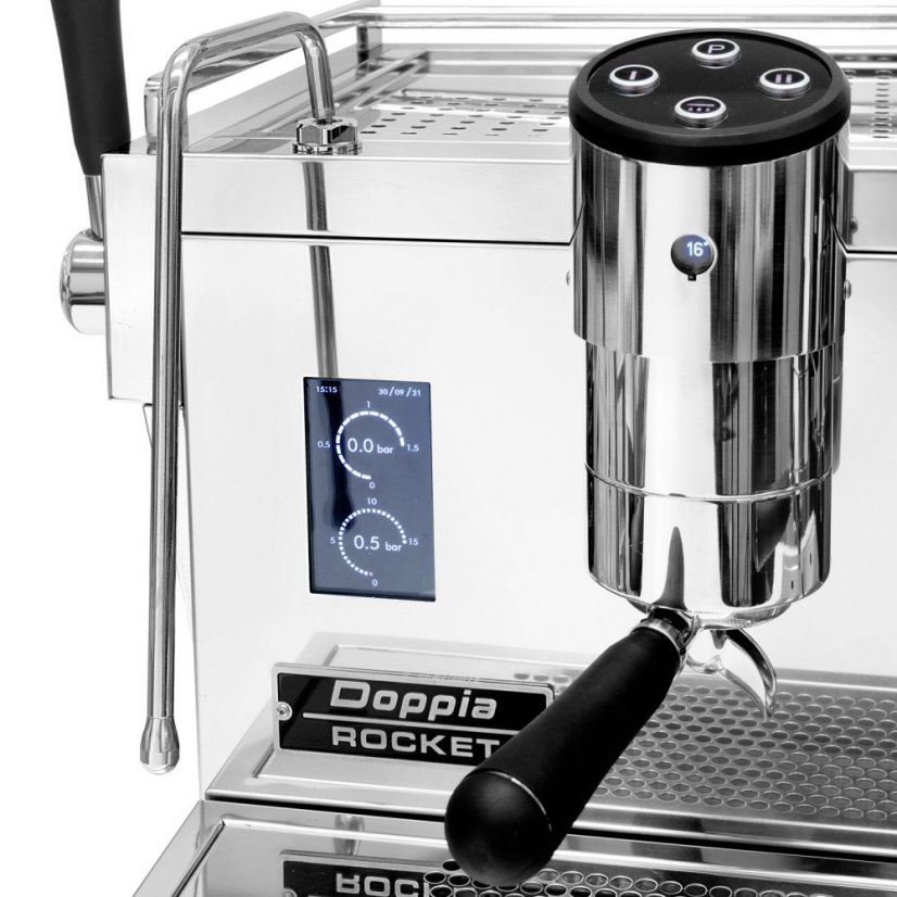 Rocket - Re Doppia 2 Gruppen Espressomaschine Edelstahl
