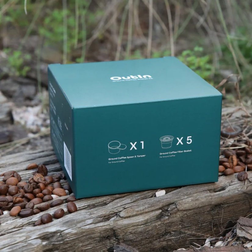 Outin - Sada filtračných košov Nano pre prenosný espresso prístroj