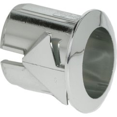 Eliptický kryt tlačítka 17x13mm pochromovaný