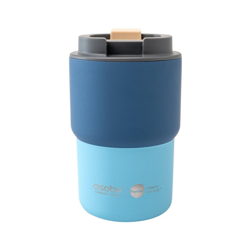 Asobu - Mini Pick Me Up Pastel Blue - 360 ml Travel Mug Asobu - Mini Pick Me Up Pastel Blue - 360 ml Travel Mug