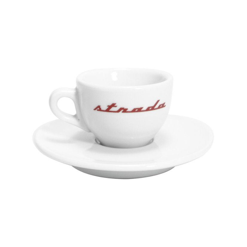La Marzocco Strada — súprava 6 šálok a podšálok espresso, 65 ml, biele
