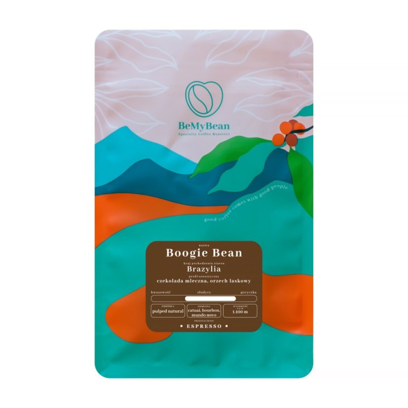 BeMyBean – Brazília Boogie Bean Espresso 1 kg BeMyBean – Brazília Boogie Bean Espresso 1 kg