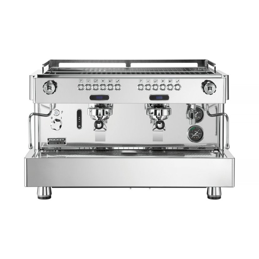 Rocket - RE A Timer 2 Gruppen Espressomaschine Edelstahl