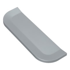 Víko nádržky na vodu stříbrné pro kávovar KRUPS EA83xxxx