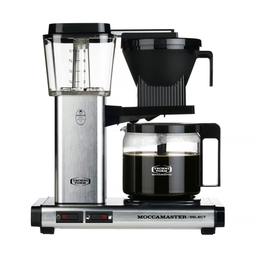 Moccamaster KBG 741 Select - Silber gebürstet - Filterkaffeemaschine Moccamaster KBG 741 Select - Silber gebürstet - Filterkaffeemaschine