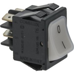 Bipolárny vypínač biely 16a 250v