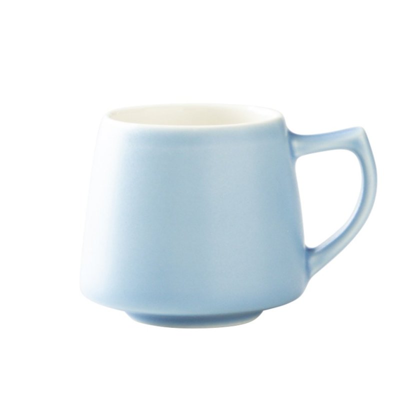 ORIGAMI Aroma — porcelánová šálka 200 ml, matná modrá