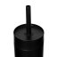 MiiR - Sipper Straw Bottle Schwarz 470ml