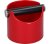 Knockbox made of plastic red