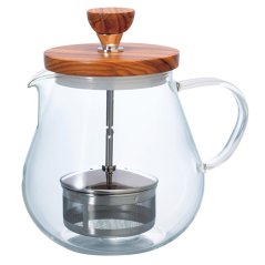Hario Teaor – čajová kanvica s olivovým drevom 700 ml