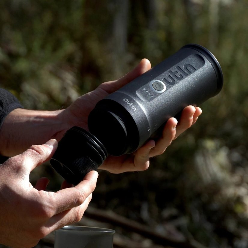Outin - Nano Espressomaschine Space Grey